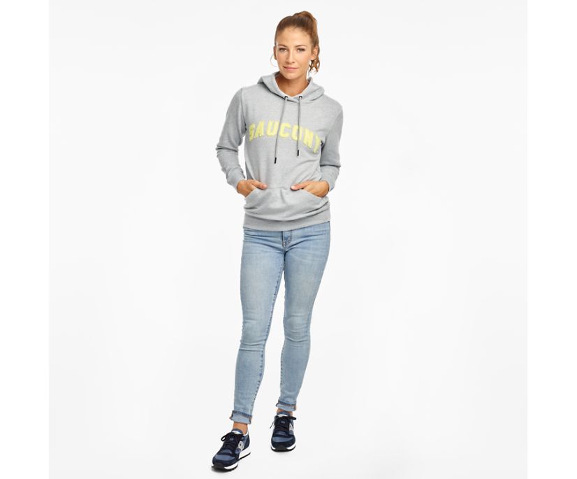 Women's Saucony Rested Shirts Light Grey | Singapore 265TCEV